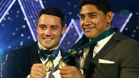 Cooper Cronk and Jason Taumalolo