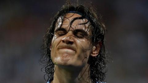 Uruguay's Edinson Cavani