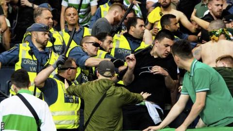 Celtic Uefa Fine Scottish Champions 11 000 For Fan Disturbances