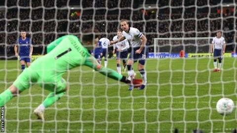 Harry Kane scores for Spurs