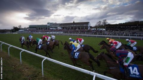 Racing at Chepstow