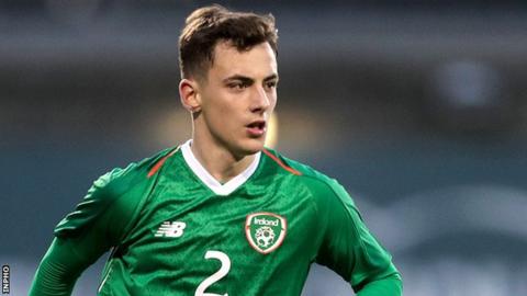 Lee O'Connor conceded a penalty and was sent off on a frustrating night for the Republic U21s