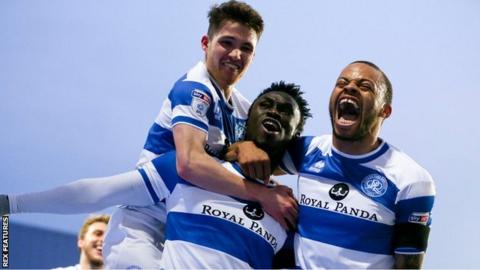 Idrissa Sylla celebrating