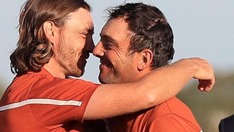 Tommy Fleetwood and Francesco Molinari