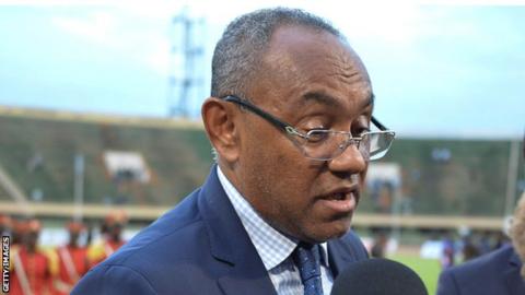 Caf president Ahmad