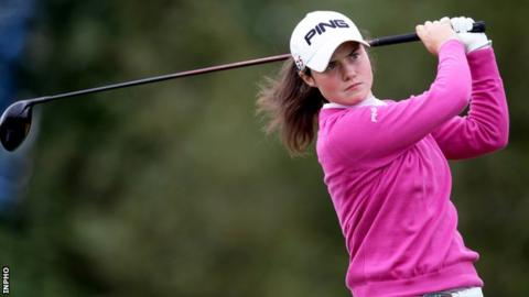Leona Maguire has won the Mark H McCormack medal as the leading women's player in 2015 world amateur golf.