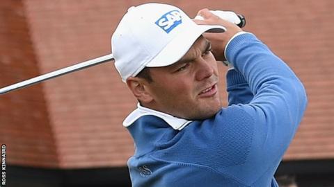 Martin Kaymer in action at last year's Irish Open at Royal County Down
