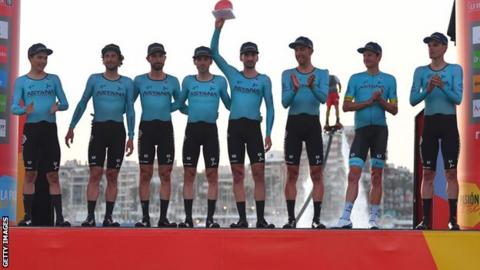 Astana cycling team