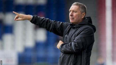 Peterhead manager Jim McInally