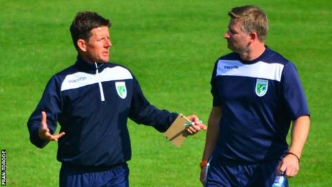 Steve Sharman (left) and Tony Vance
