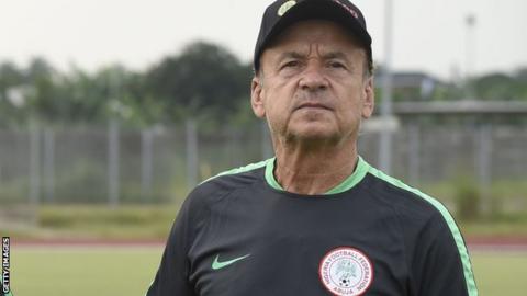 Nigeria coach Gernot Rohr