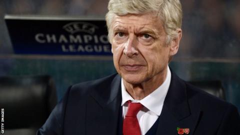 Arsenal manager Arsene Wenger