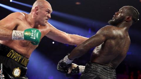 Tyson Fury and Deontay Wilder