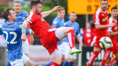 Ciaran Murray has made nine appearances for the north Belfast team