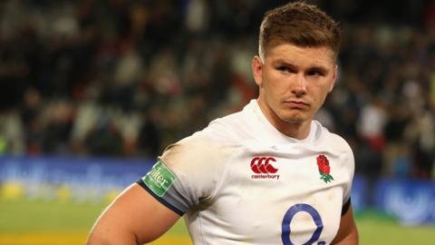 England captain Owen Farrell