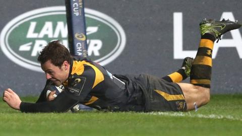 Rob Miller scored Wasps' try in the 25-23 European Champions Cup home defeat by Bath before Christmas