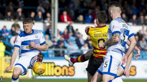Kris Doolan scores