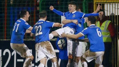 Paul Smyth celebrates