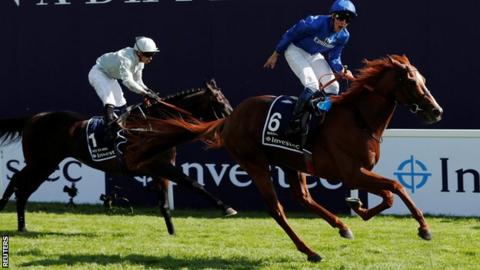 Masar wins the Derby at Epsom