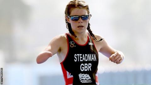 GB Paratriathlete Lauren Steadman