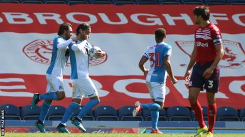Blackburn celebrate