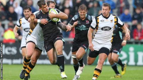 Wasps outscored Ulster by four tries to two in a preseason friendly at the Kingspan Stadium in August