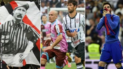 Flag of Henry Kilpin, Corinthians-Casuals v Corinthians and Lionel Messi