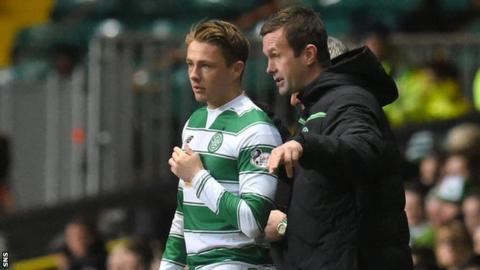Scott Allan (left) and Ronny Deila