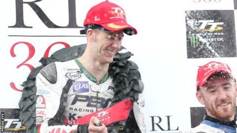 Ian Hutchinson was the only rider to stand on the podium five times at this year's Isle of Man TT