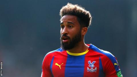 Crystal Palace attacker Andros Townsend