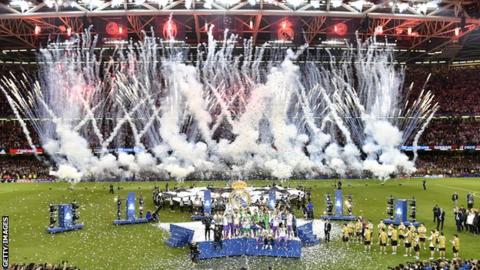 Image result for UK Sport: Champions League final in 2023 one of many 'hosting targets'