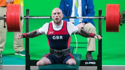 Powerlifter Micky Yule