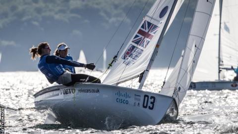 Hannah Mills and Eilidh McIntyre