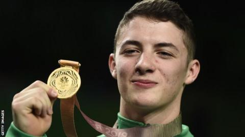 Fans ecstatic as Rhys McClenaghan wins medal at World 