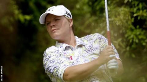Welsh golfer Lydia Hall