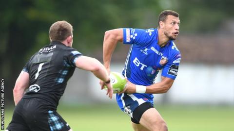 Zane Kirchner appeared for the Dragons in a pre-season friendly against Glasgow.