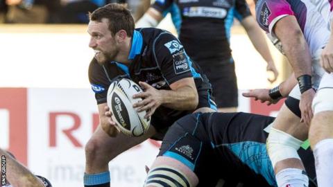 Glasgow scrum-half Mike Blair