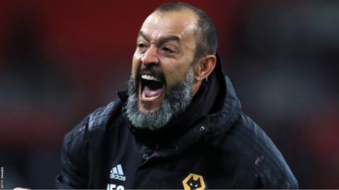 Wolves head coach Nuno Espirito Santo