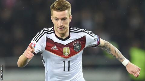 Euro 2016 Germanys Marco Reus Out Of Scotland Game Bbc Sport