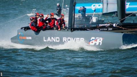 Sir Ben Ainslie's Land Rover BAR team