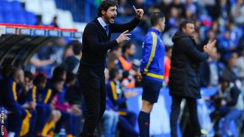 Deportivo La Coruna boss Victor Sanchez