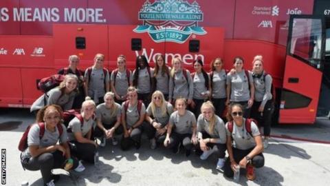 Liverpool Women went on the pre-season tour to the United States with Jurgen Klopp's squad this summer
