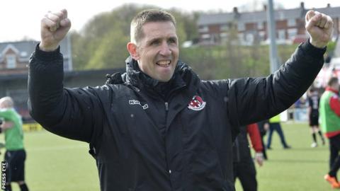 Crusaders manager Stephen Baxter