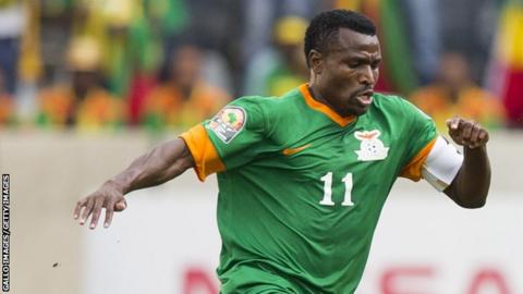Zambia captain and former Nations Cup winner, Christopher Katongo