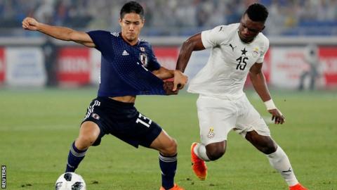 Japan begin their World Cup campaign against Colombia in Mordovia on 19 June