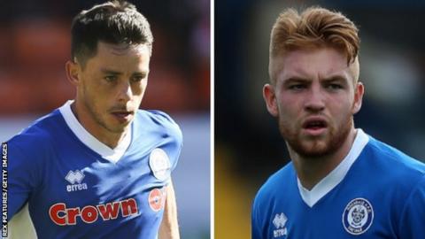 Ian Henderson and Callum Camps