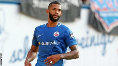 Hansa Rostock's Cebio Soukou