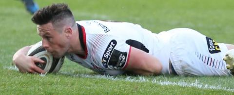 John Cooney scored two tries for Ulster against the Southern Kings in Port Elizabeth
