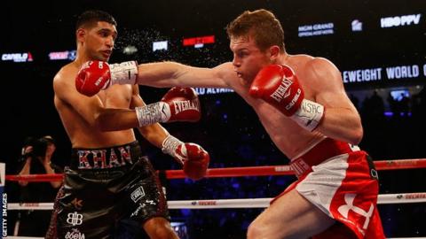 Saul Alvarez & Amir Khan