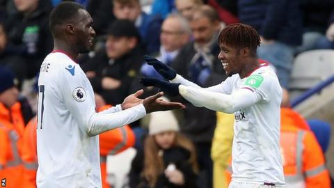 Leicester City 0 3 Crystal Palace Bbc Sport